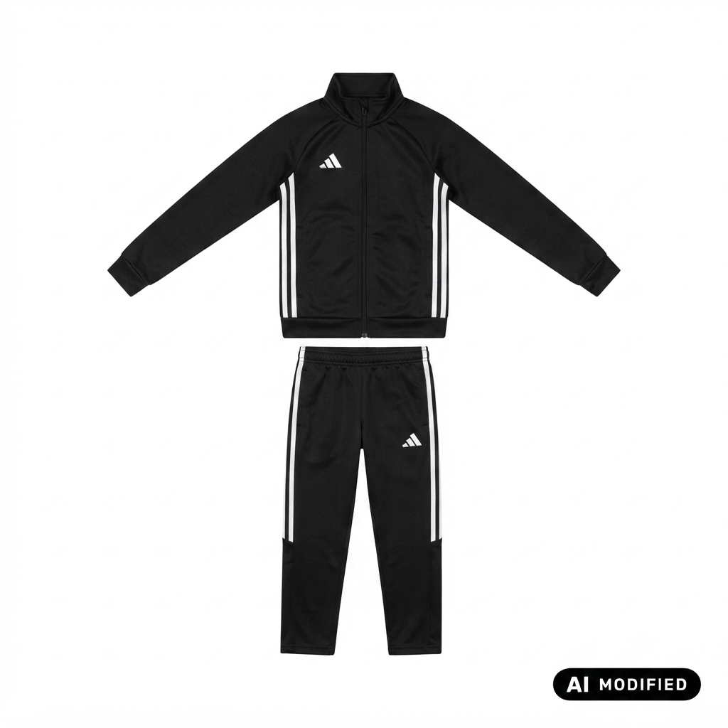 Adidas Tiro Essentials KC7173 Junior Nero - Tuta Sportiva