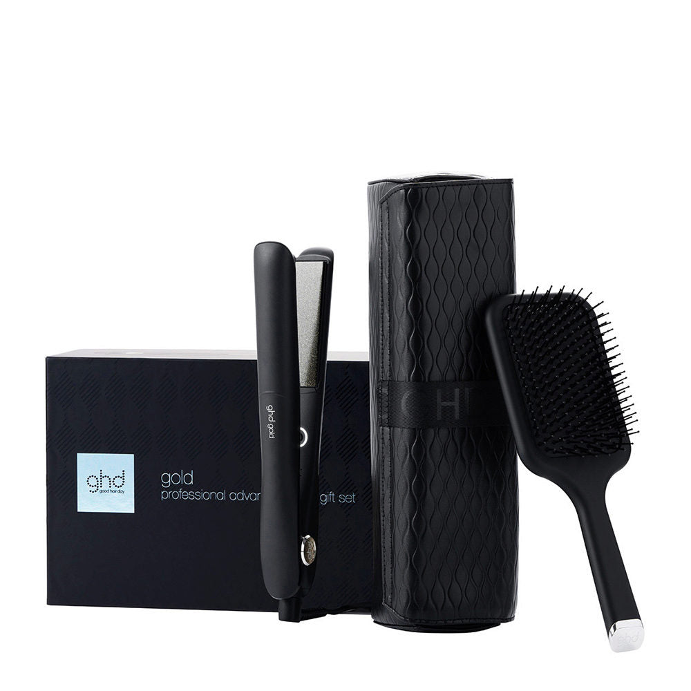 Ghd Professional Advanced Style Gift Set Regalo Piastra Una Puchette E Ghd Paddle Brush