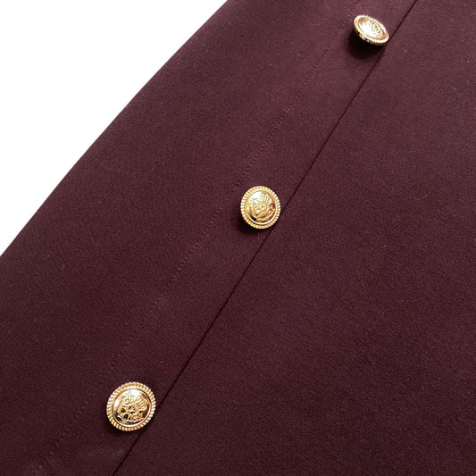 Griffai Abito Donna Punto Milano Bordeaux - Eleganza Made in Italy - DGF5912