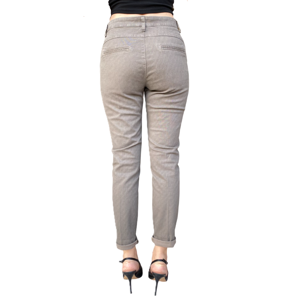 Griffai Pantalone donna Aurora DGF6001 Fango