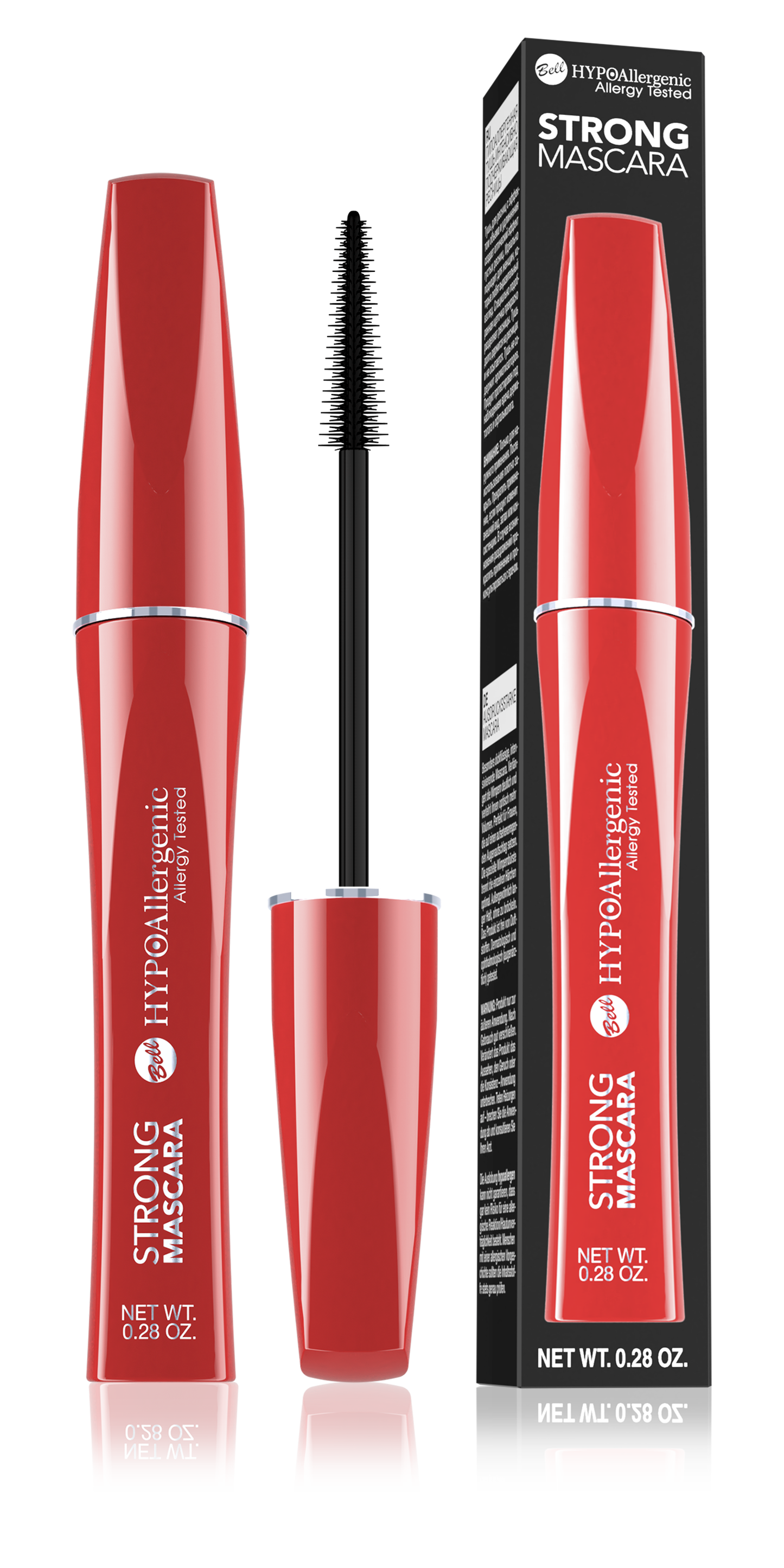 HypoAllergenic Strong Mascara Intenso Allungante Alta Definizione 8 gr