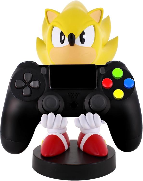 Cable Guys Super Sonic The Hedgehog Figur Smartphone- und Controller-Ladestation