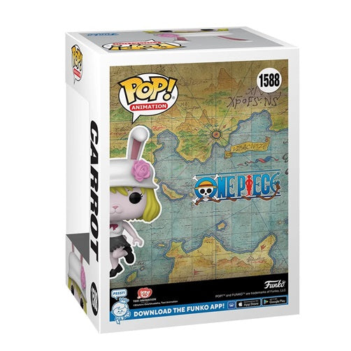 Funko Pop! Animation – One Piece (1588) Carrot Vinyl Figur Hase 9cm Auf Lager