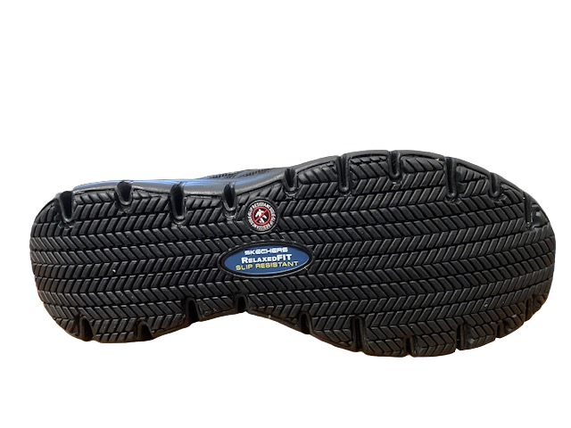Skechers Work Sure Track Erath 76576EC/BLK Nero | Scarpa Antinfortunistica Donna Memory Foam