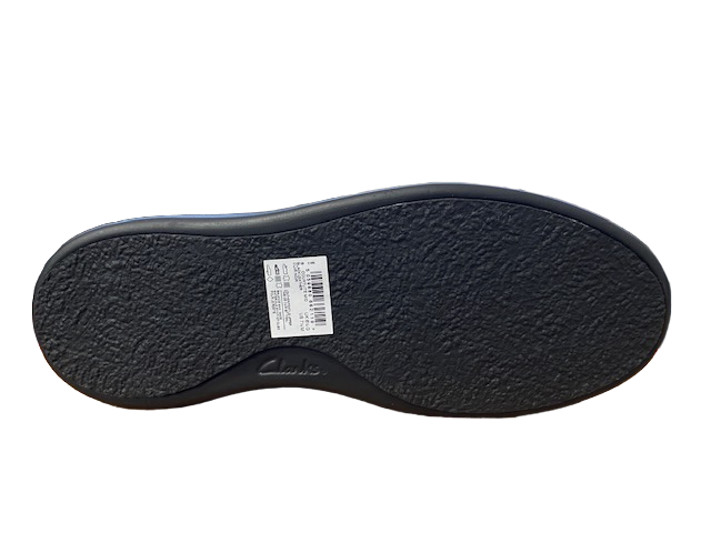 Clarks Stivale da uomo in pelle Chukka Courtlite Mid 26169129 7 nero