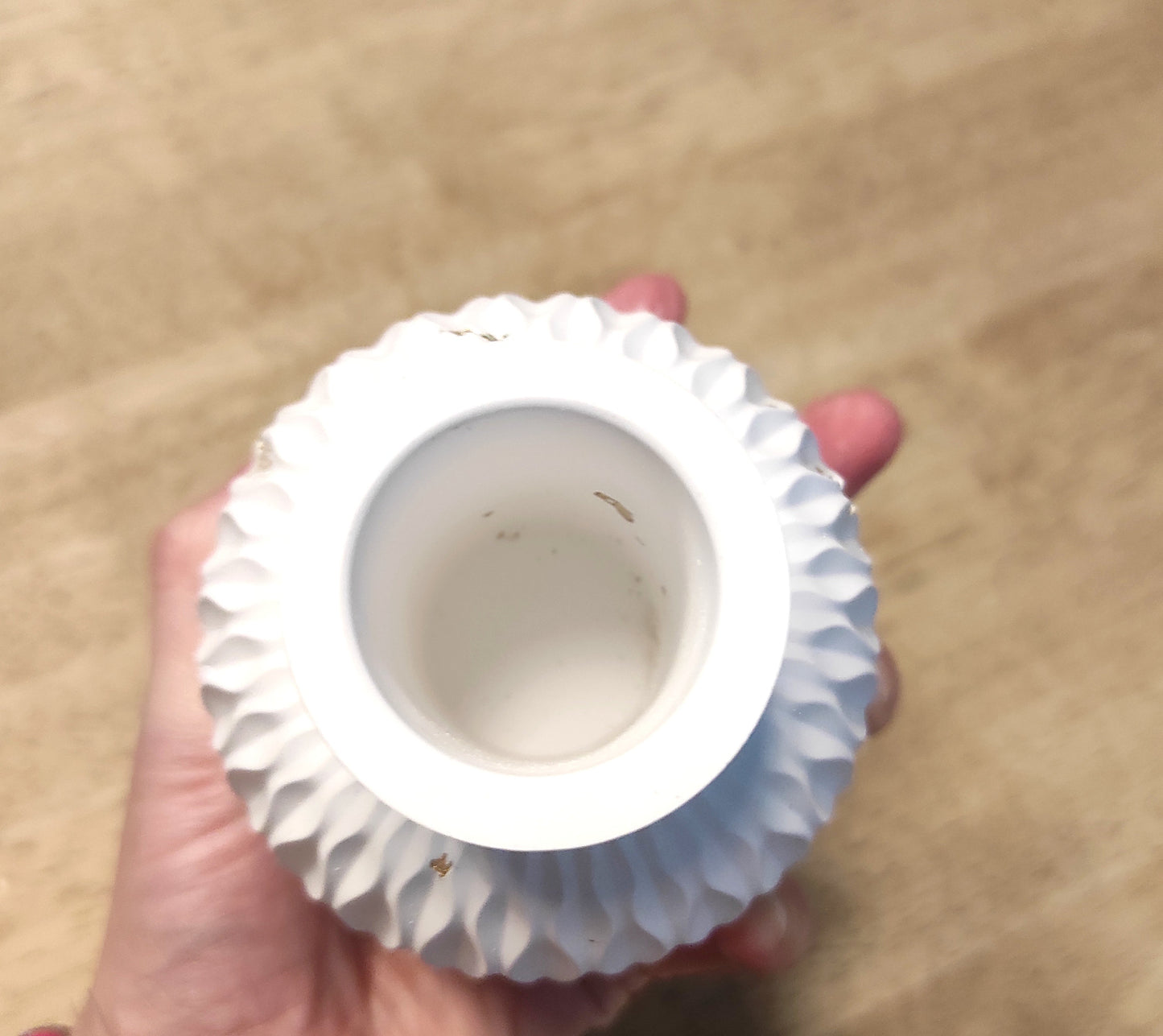 Vaso "onda bianca"
