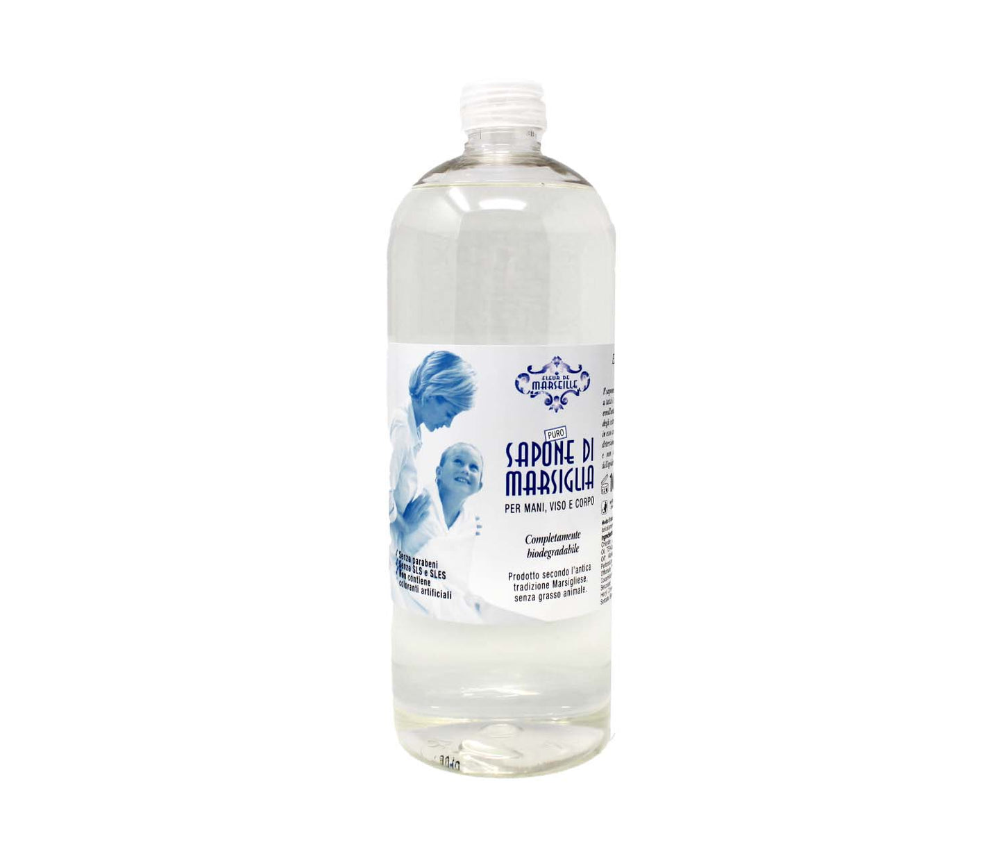 Fleur De Marseille Reine Marseiller Seife Für Gesicht Und Körper Mit Olivenöl 1000 ml