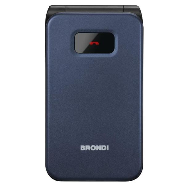 BRONDI INTREPID 4G (DARK BLUE) CLAMSHELL MOBILE PHONE 2 MP CAMERA