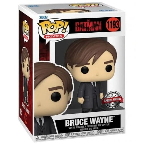 Funko Pop! Movies - The Batman (1193) Bruce Wayne Vinylfigur 9cm