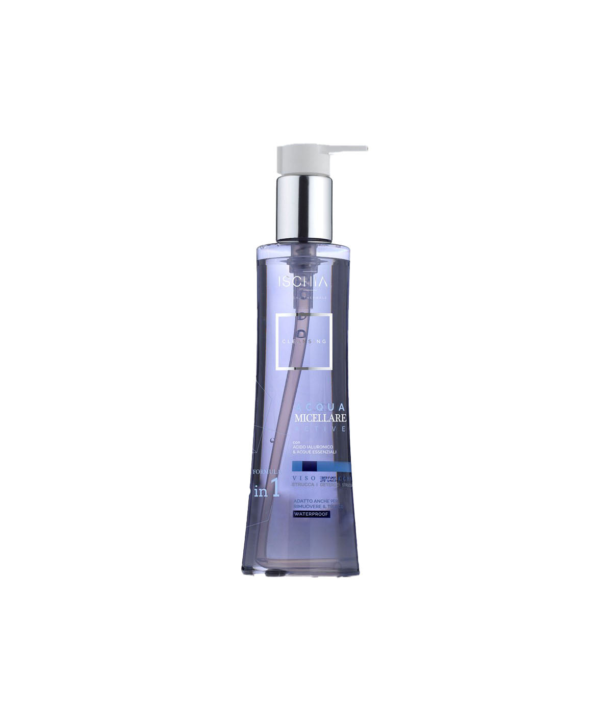 Ischia Eau Thermale Mizellenwasser Active 3 In 1 Make-up Entferner Lotion Für Gesicht Und Augen 250 ml