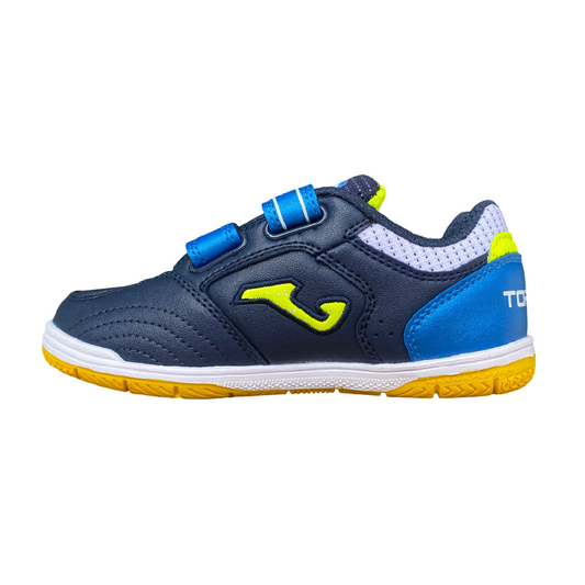 Joma Top Flex 2503: Scarpe Calcetto Indoor Junior - JOM2503TF blu