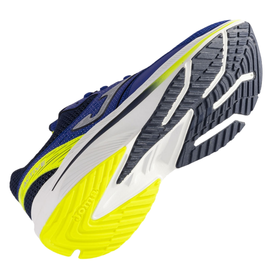 Joma Active 2405 Blu Giallo Limone - Scarpa Running Uomo Principianti Entry Level