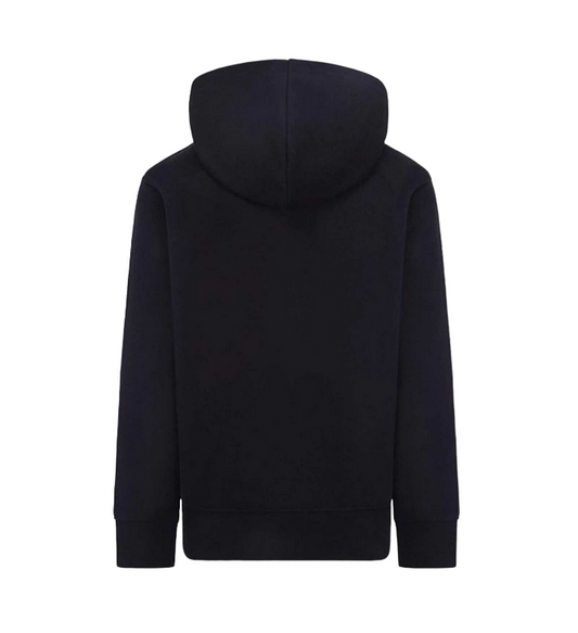Jordan felpa da ragazzi con cerniera e cappuccio Essentials 95C573-023 nero