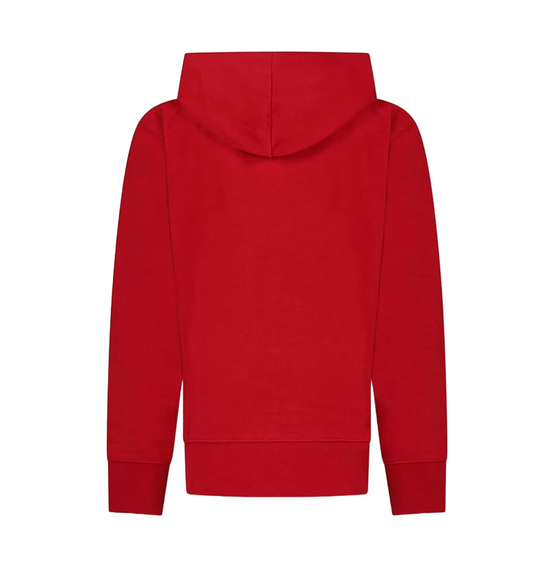 Jordan felpa da ragazzi con cappuccio e cerniera Essentials 95C573-R78 rosso