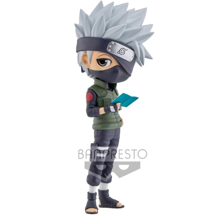 BANPRESTO Q POSKET (NARUTO 20th) - HATAKE KAKASHI VER.A PVC-FIGUR
