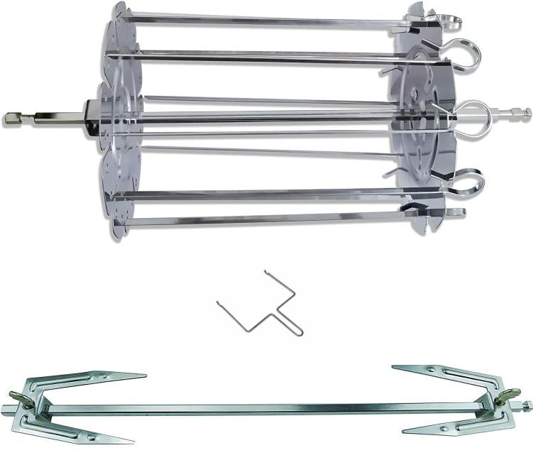 Melchioni Lucifer Heißluftfritteuse Backofen elektrisch 12 L 1800W Dörrgerät