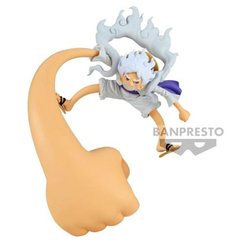 BANPRESTO ONE PIECE VOL.4 (MONKEY D.LUFFY GEAR 5) FIGUR PVC 16CM STATUE BANDAI