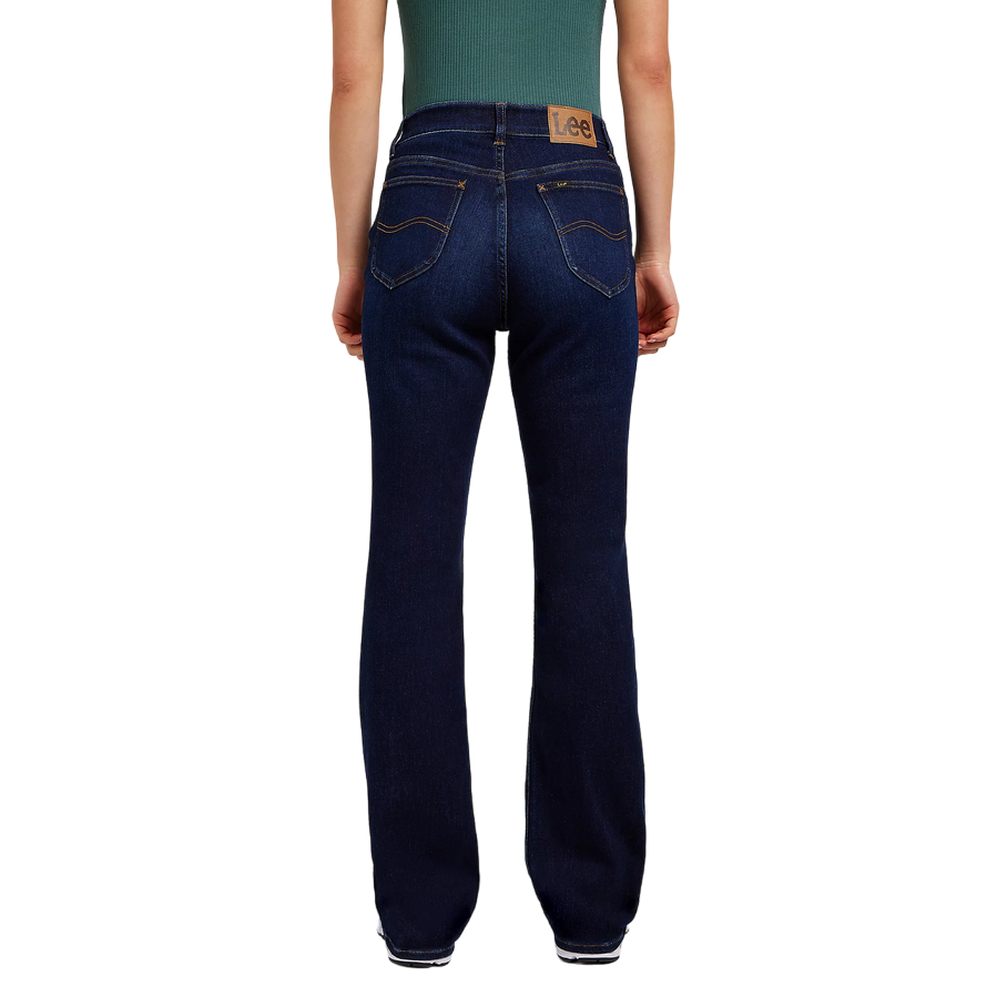 Lee Jeans Donna a Zampa Ultra Lux Comfort 112350781 Blu Scuro
