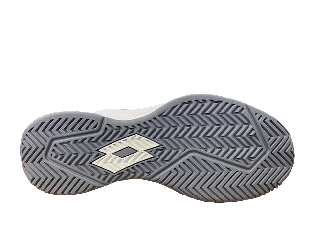 Lotto Scarpa da Tennis da uomo per tutte le superfici Mirage 500 II ALR 216634 9FG bianco-argento