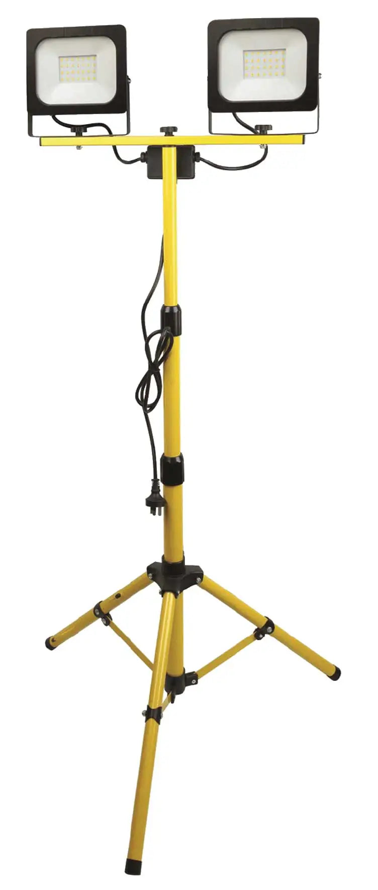 LED-Doppelstrahler mit verstellbarem Stativ IP65