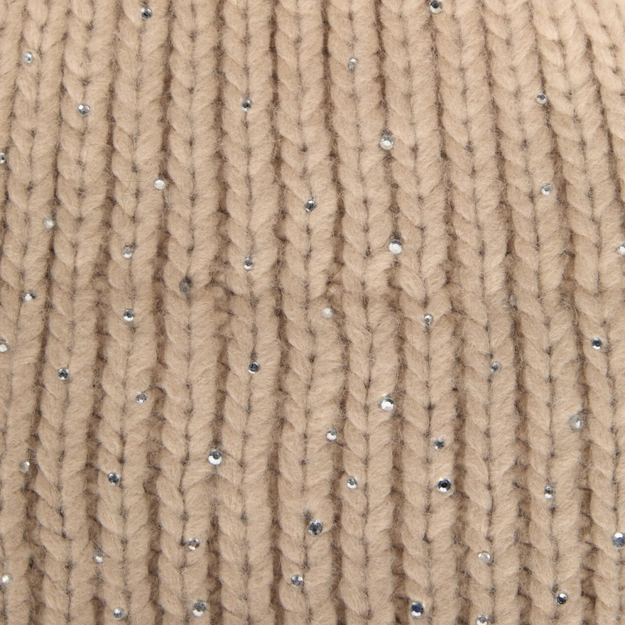 MCKINLEY – Cappello in Maglia con Strass e Ponpon Melday III 294755-021 Beige | Caldo, Elegante e Must-Have per l’Inverno Donna
