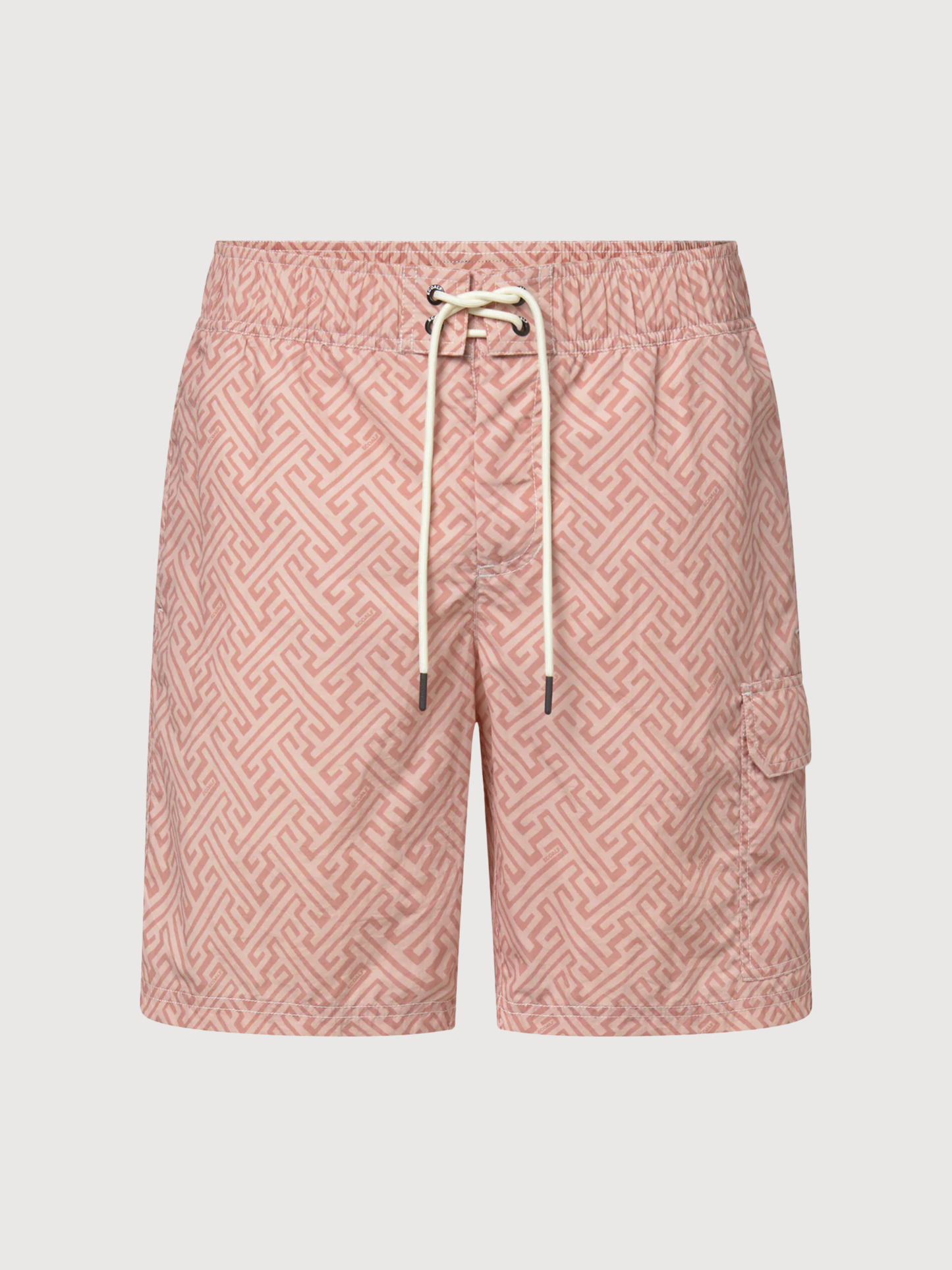 BIQUE SWIMSUIT MAN Dusty Pink Abstract Print | Ecoalf