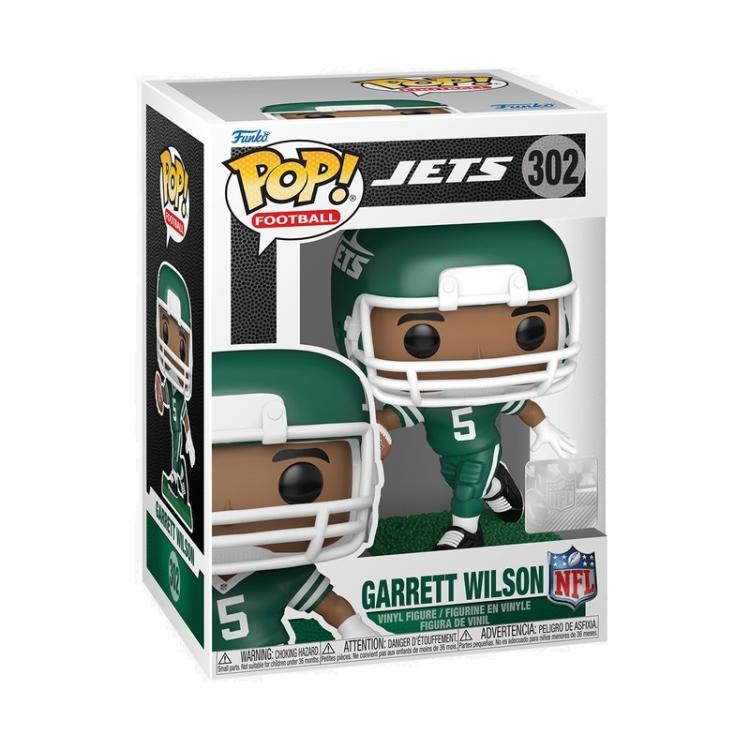 Funko Pop ! Football NFL Jets (302) Garrett Wilson - Vinyl-Figur 9 cm