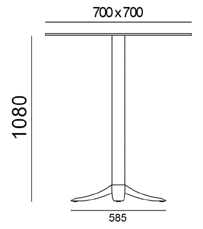 Gussfuß H108 20 kg