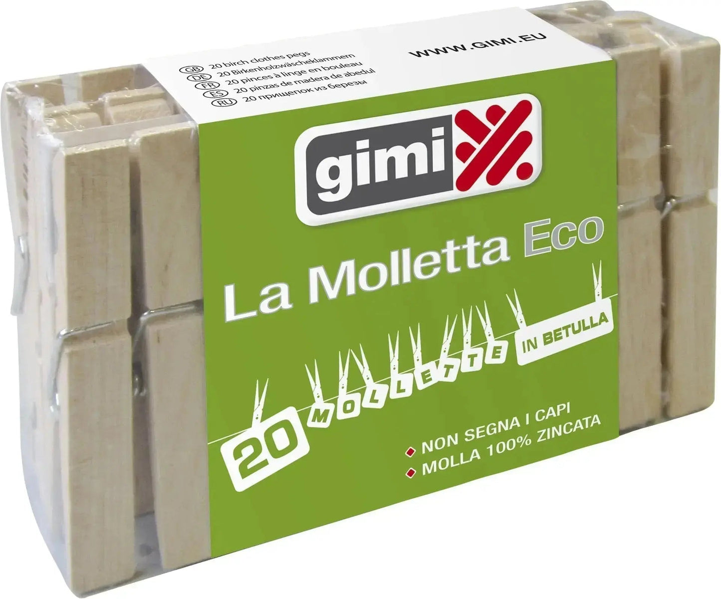 MOLLETTE STENDIB.GIMI 20 PZ.ECO