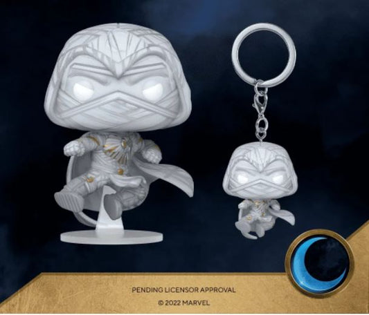 Funko Pop Keychain Tv Marvel Studios - Moon Knight Jump Schlüsselanhänger Vinyl Figur