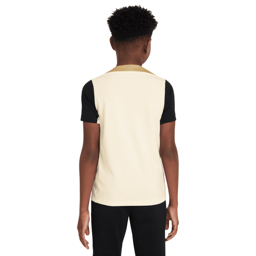 Nike Dri-FIT Strike FN8407-110 Maglia Calcio Junior Avorio-Nero