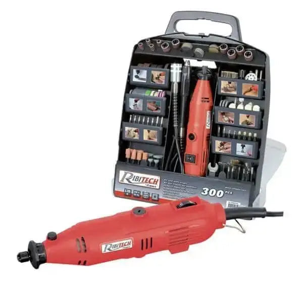 Mini-Bohrmaschine mit 300-teiligem Zubehörset 135W