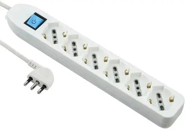 Mehrfachsteckdose uni.6p Kabel 1,5m fa904