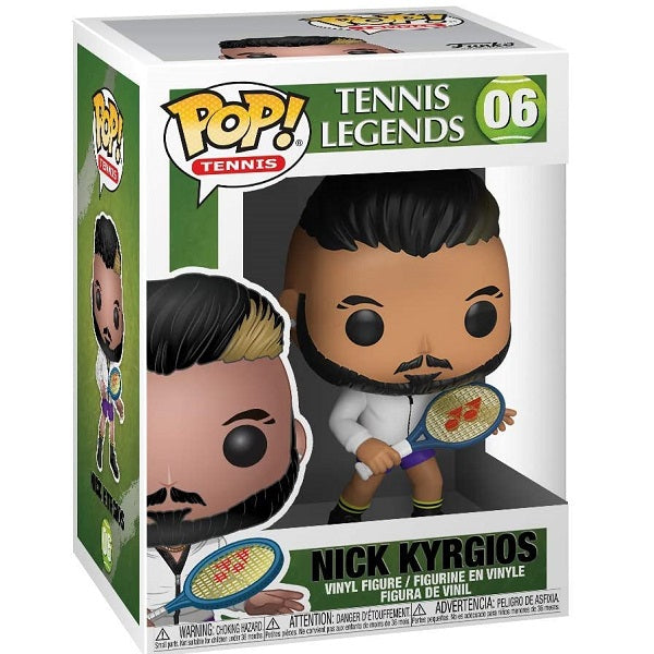 Funko Pop Tennis 06 Nick Kyrgios Vinyl Actionfigur Legends Australien Figur