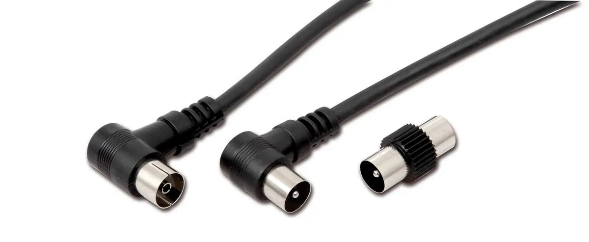 2 MT Antenna Cable with M/F Connectors and 90° M/M Adapter