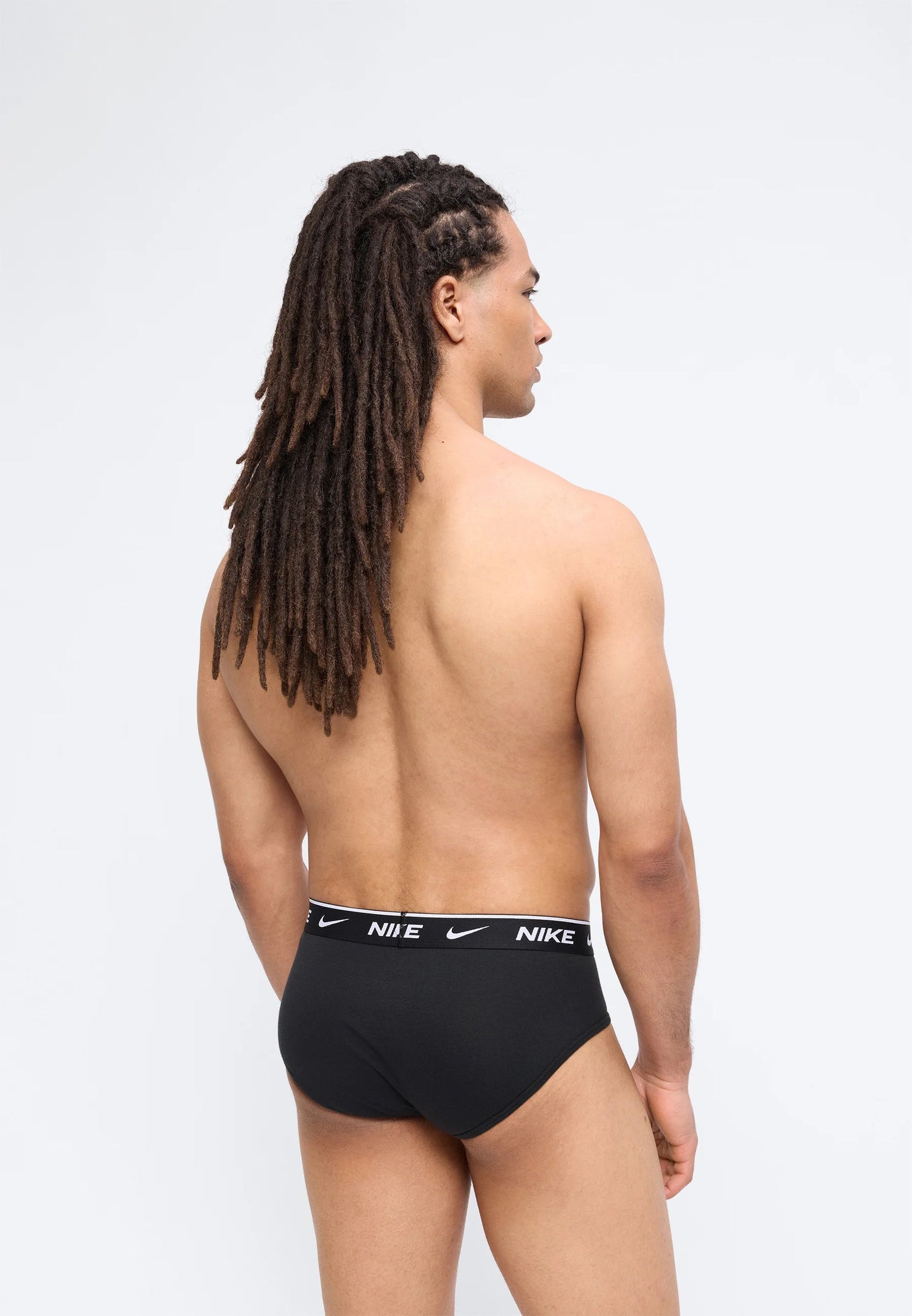 Nike Slip Uomo Essential Cotton Stretch Nero Confezione da 5 - KE1294-001