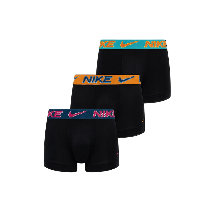 Nike Boxer Uomo Dri-FIT Essential KE1156 - Set 3 Pezzi Nero
