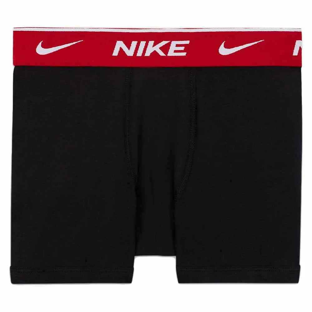 Nike Boxer da ragazzo Dri-Fit Essential Cotton Stretch 9N0846-U10 rosso-nero-antracite
