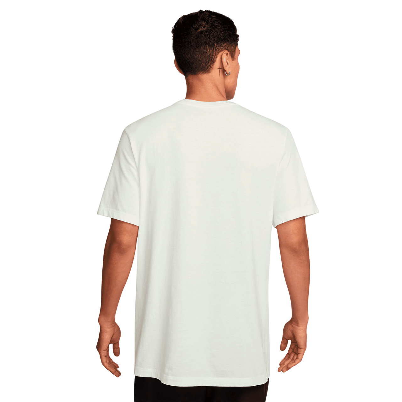 Nike Court Logo HJ3454-121 Maglietta Tennis Uomo Bianco Summit