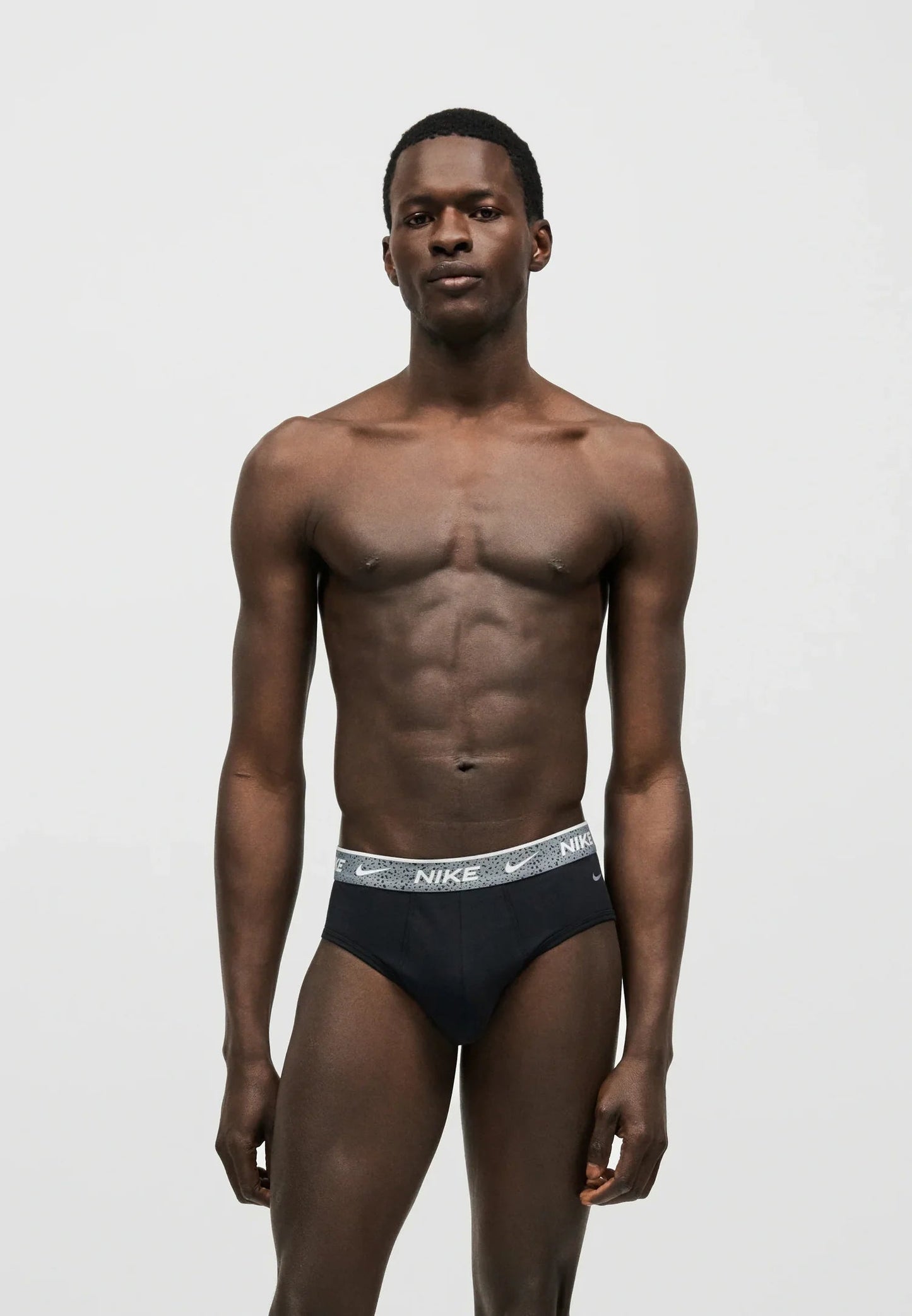 Nike Slip Uomo Essential Cotton Stretch Nero Confezione da 3 - KE1283-0W3