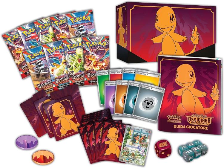 Pokémon Obsidianflammen Top-Trainer-Box Sammelkartenspiel Deutsch
