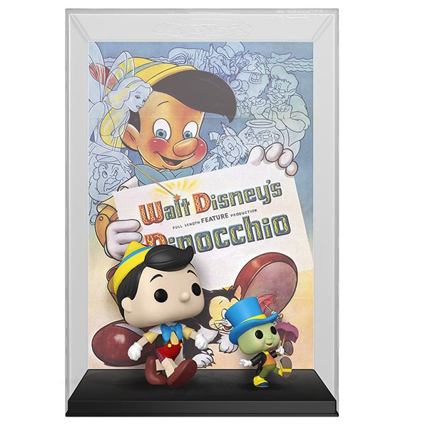 Funko Pop! Disney Movie Poster – Pinocchio & Jiminy Cricket (08) Vinyl-Figur