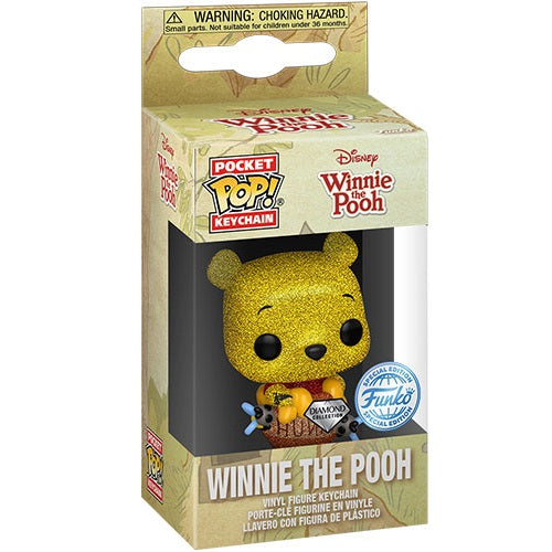 Funko Pop! Disney – Winnie Puuh Diamond Figur 4cm Schlüsselanhänger