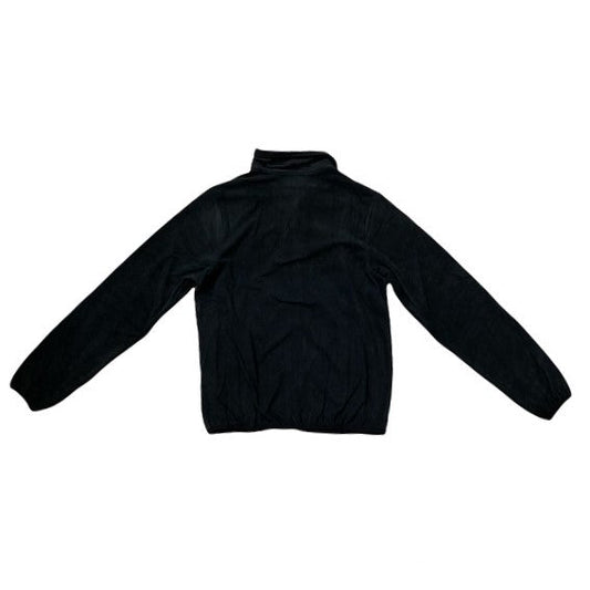 Kappa Maglia Pile 1/2 Zip Logo Vaurion Slim 3023G30 923 nero