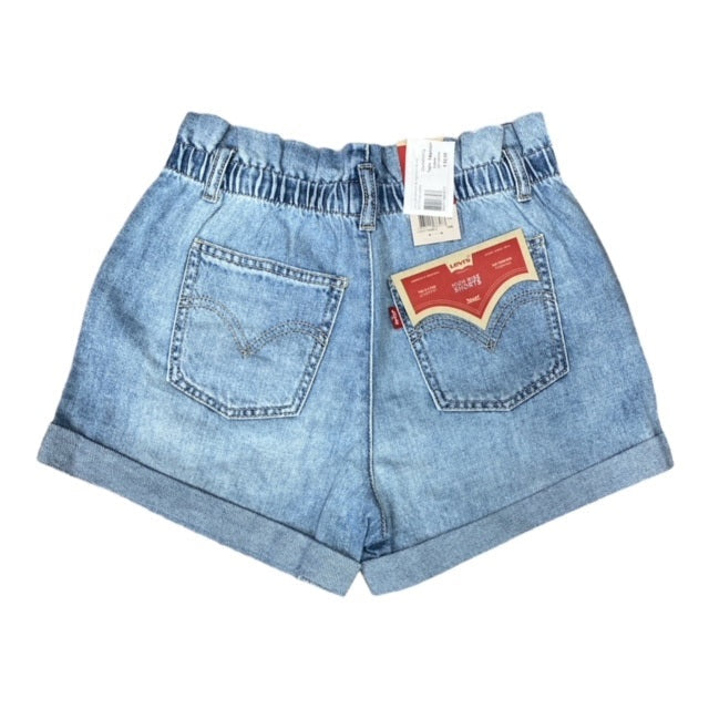 Levi's pantaloncino da ragazza a vita alta 4EE379 light pebble