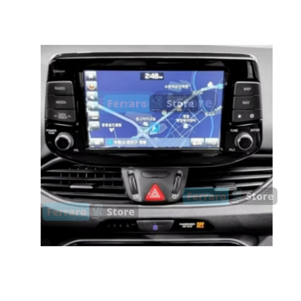 Kit Montaggio Autoradio 9"Pollici Hyundai i30 (2017-2020) Mascherina, Cablaggio per Autoradio Android