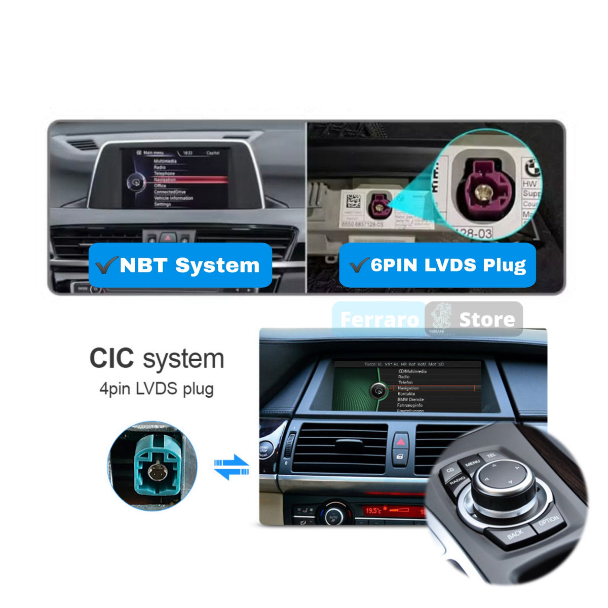 (PRE-ORDER) Car radio for BMW 7 Series F02, F04 12.3" (2010-2016) Android, Bluetooth, CarPlay, Android Auto, 4GB/8GB RAM