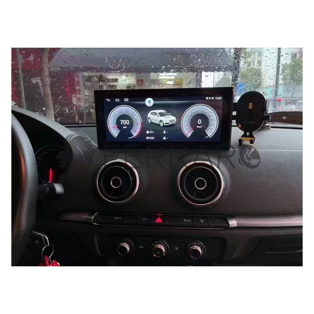 (PRENOTA) Autoradio per Audi A3 8V, 10.25" (2012-2020) Android, Bluetooth, CarPlay, Android Auto, 4/64GB Ram