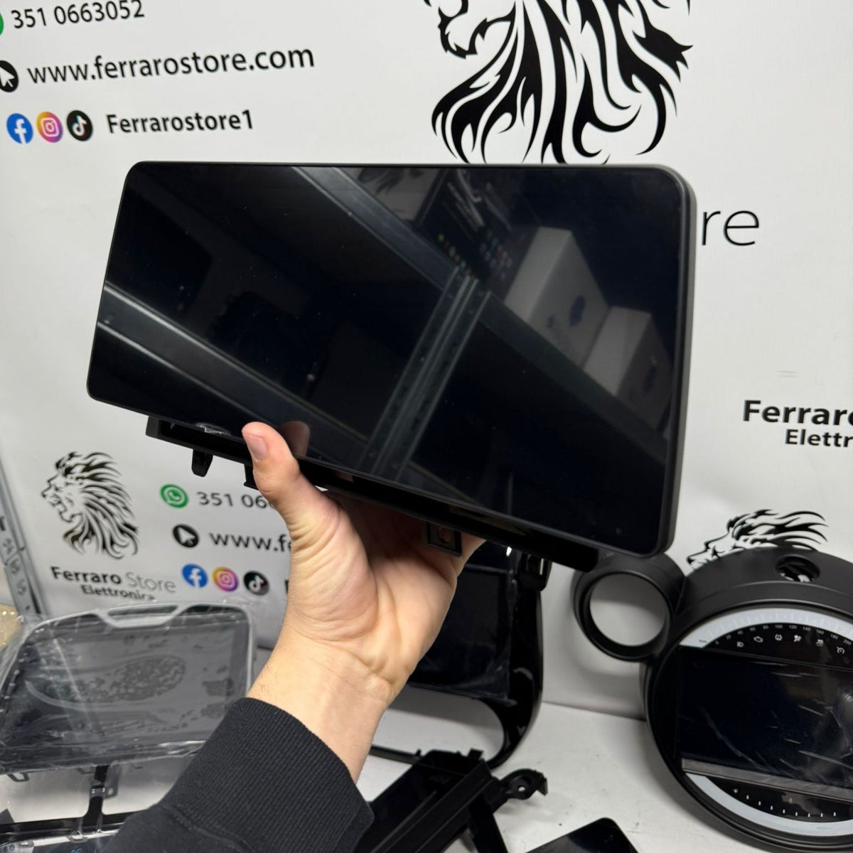 Autoradio per DR4 12.3" (2017-2021) Android, Bluetooth, CarPlay, Android Auto, 4/64GB RAM