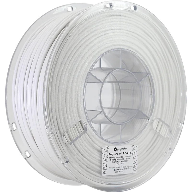 Filamento POLYMAKER PC-ABS 1.75mm / 2.85mm 1kg